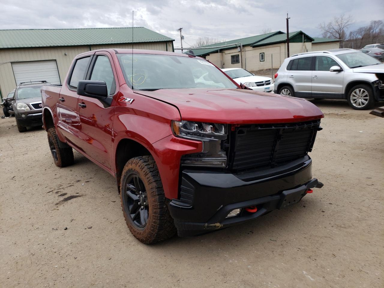 CHEVROLET SILVERADO 2021 with VIN 1GCPYFED8MZ173532 - Photo from auction