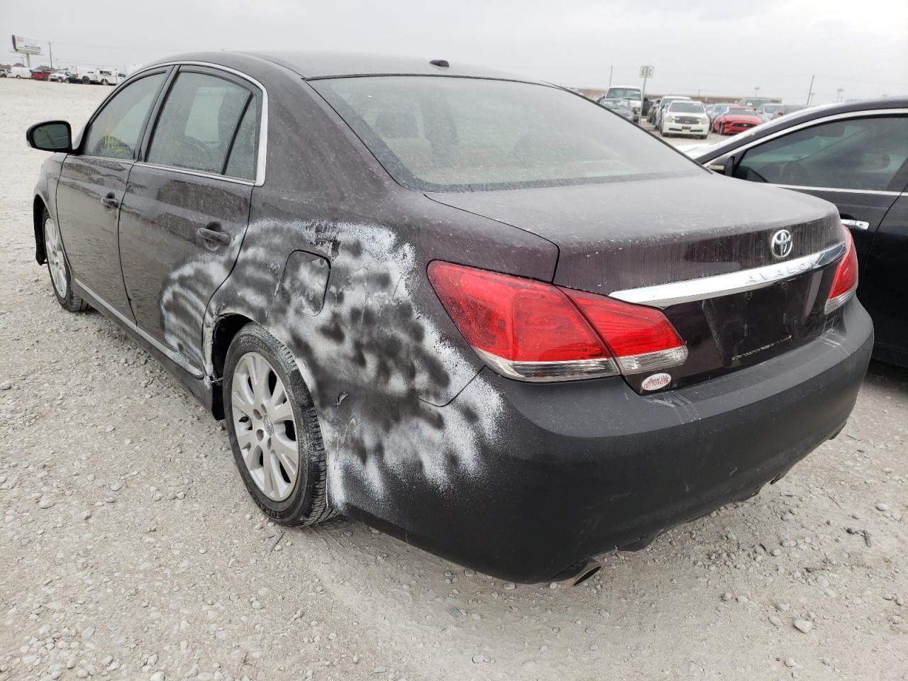Photo 3 from auction – 2012 TOYOTA AVALON BAS with VIN 4T1BK3DB1CU463807