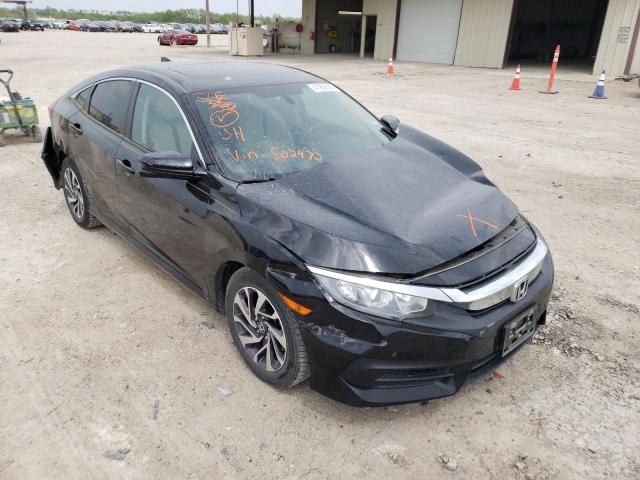 HONDA CIVIC EX 2018 with VIN 2HGFC2F77JH502472 - Photo from auction