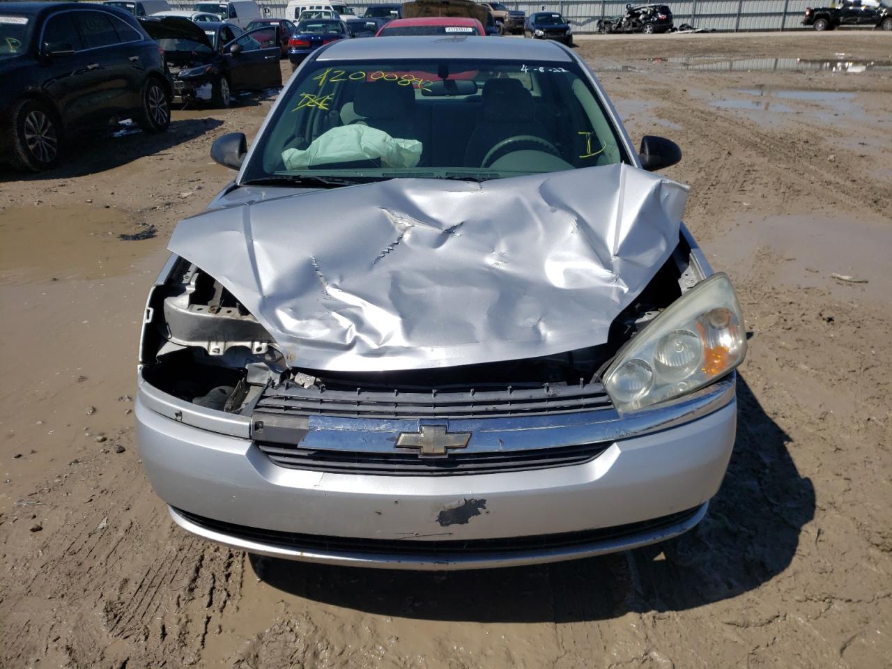 Photo 9 from auction – 2005 CHEVROLET MALIBU LS with VIN 1G1ZT54885F207860