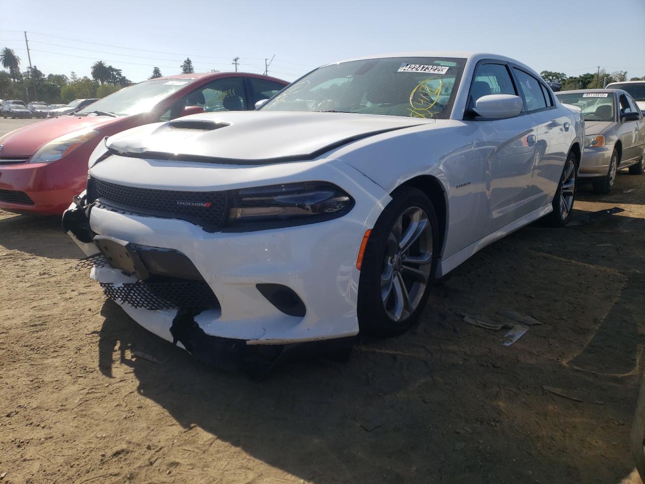 Photo 2 from auction – 2021 DODGE CHARGER R/ with VIN 2C3CDXCT7MH593541