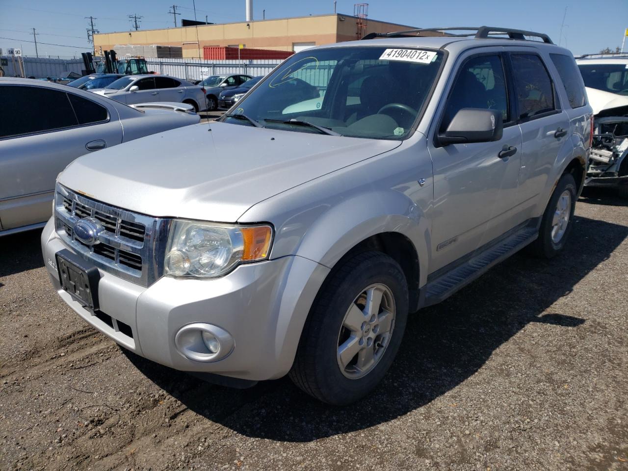 Photo 2 from auction – 2008 FORD ESCAPE XLT with VIN 1FMCU93148KD47594