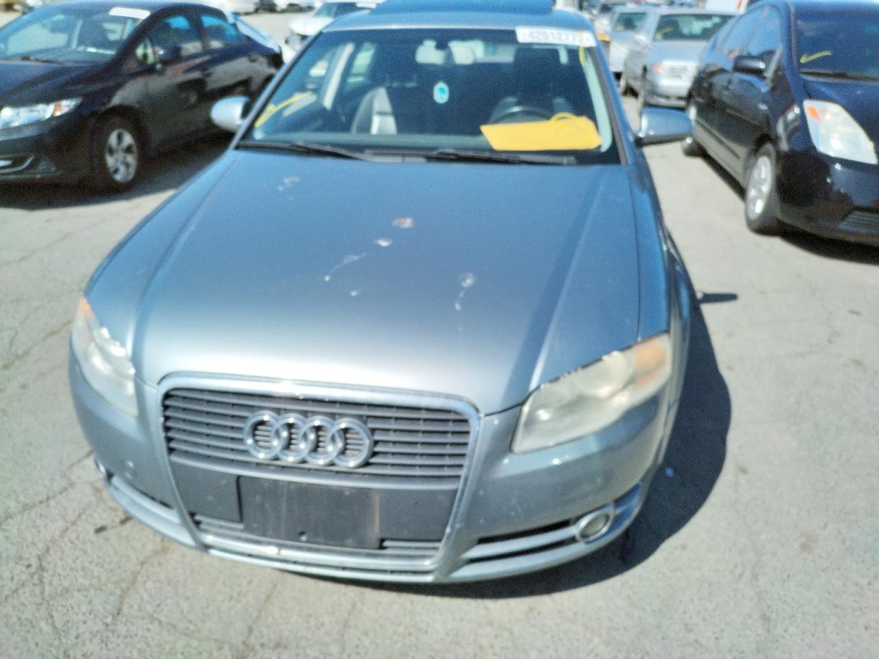 Photo 9 from auction – 2007 AUDI A4 with VIN WAUAF78E17A039905