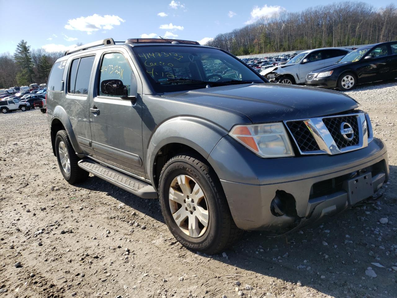 NISSAN PATHFINDER 2006 with VIN 5N1AR18W06C603543 - Photo from auction