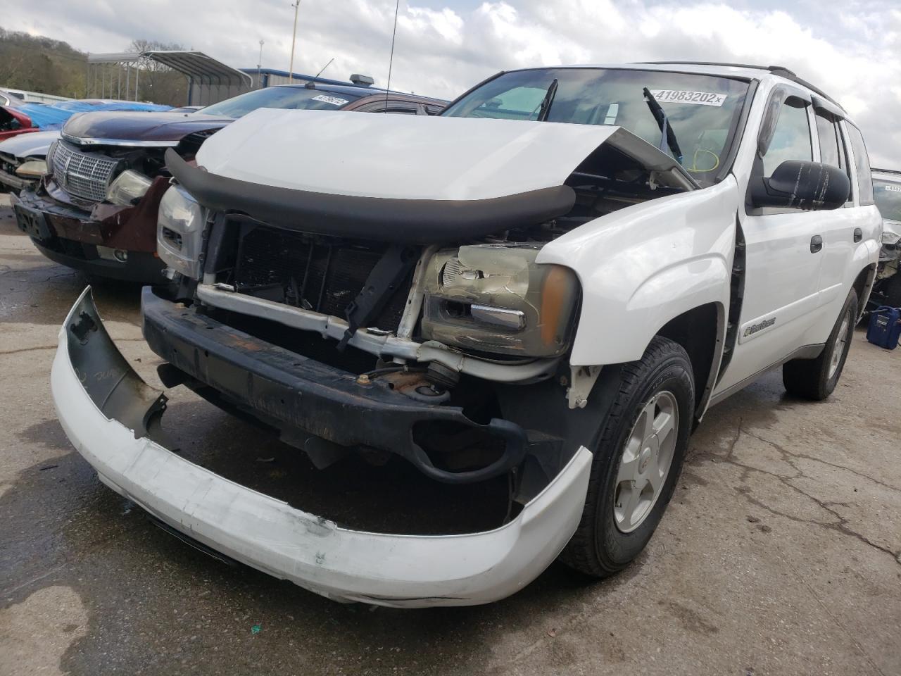 Photo 2 from auction – 2002 CHEVROLET TRAILBLAZE with VIN 1GNDS13S622487945