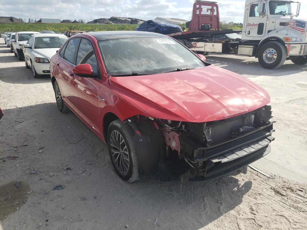 Photo 1 from auction – 2019 VOLKSWAGEN JETTA SEL with VIN 3VWEB7BU5KM232339