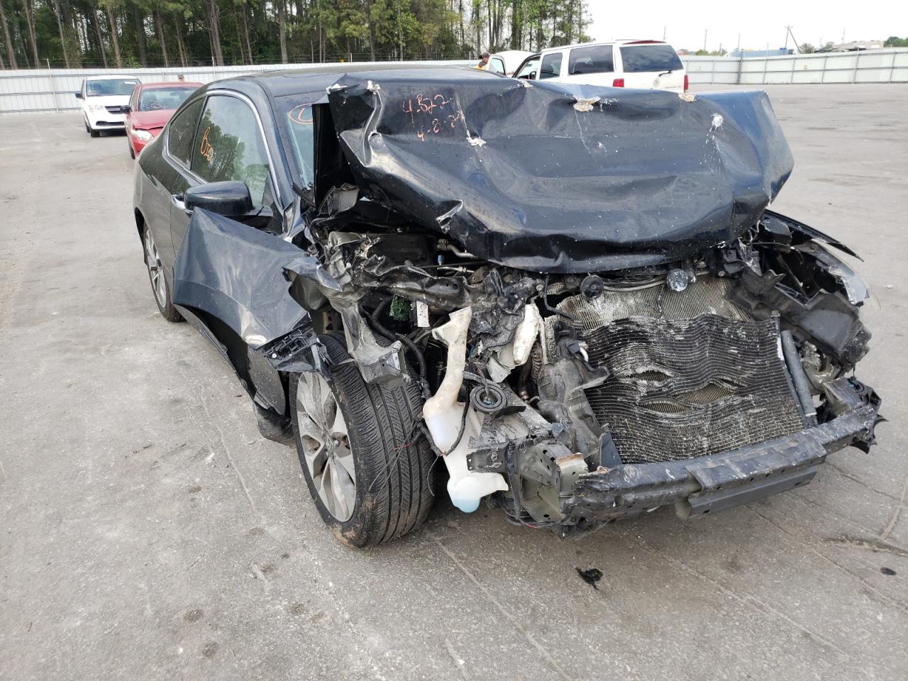 HONDA ACCORD EXL 2013 with VIN 1HGCT1B87DA024326 - Photo from auction