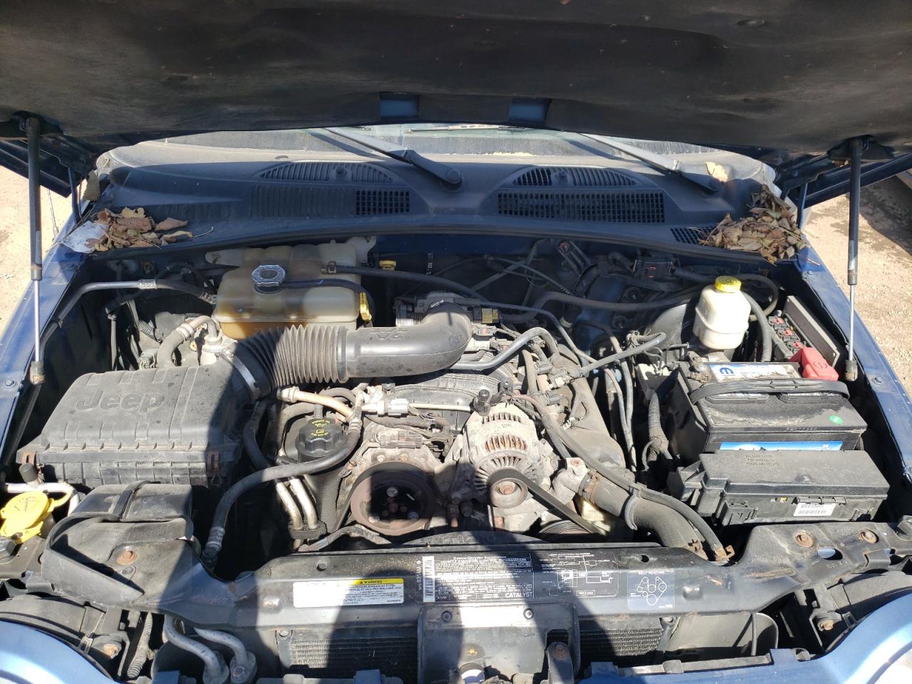 Photo 7 from auction – 2005 JEEP LIBERTY SP with VIN 1J4GL48K85W692543