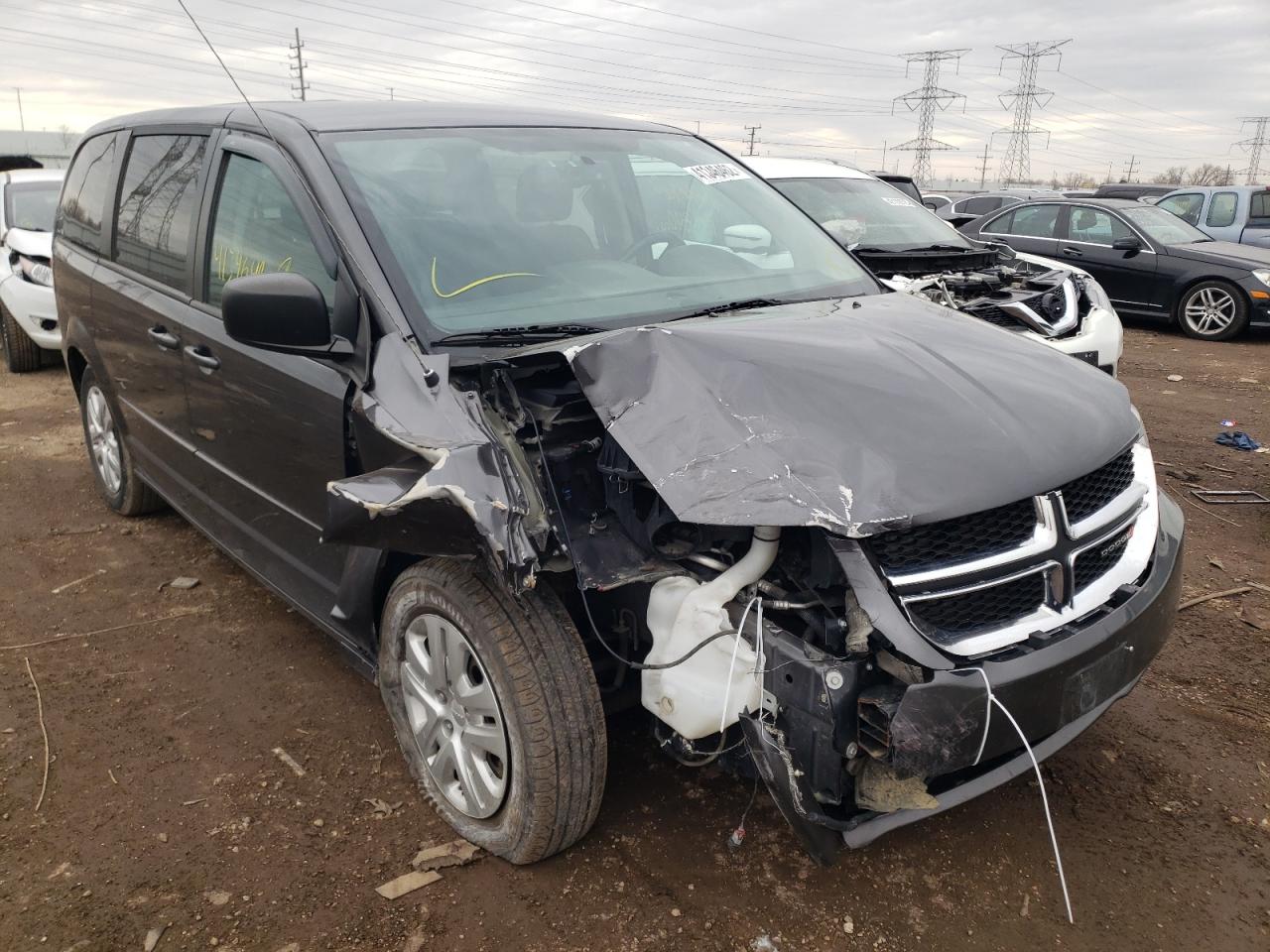 DODGE GRAND CARA 2017 with VIN 2C4RDGBG3HR780611 - Photo from auction