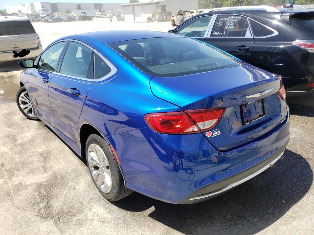 Photo 3 from auction – 2016 CHRYSLER 200 LIMITE with VIN 1C3CCCAB9GN146243