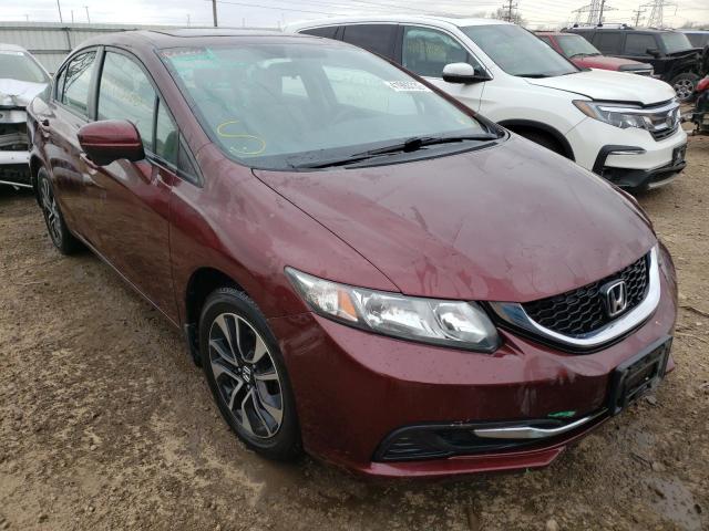 HONDA CIVIC EX 2015 with VIN 19XFB2F8XFE032726 - Photo from auction