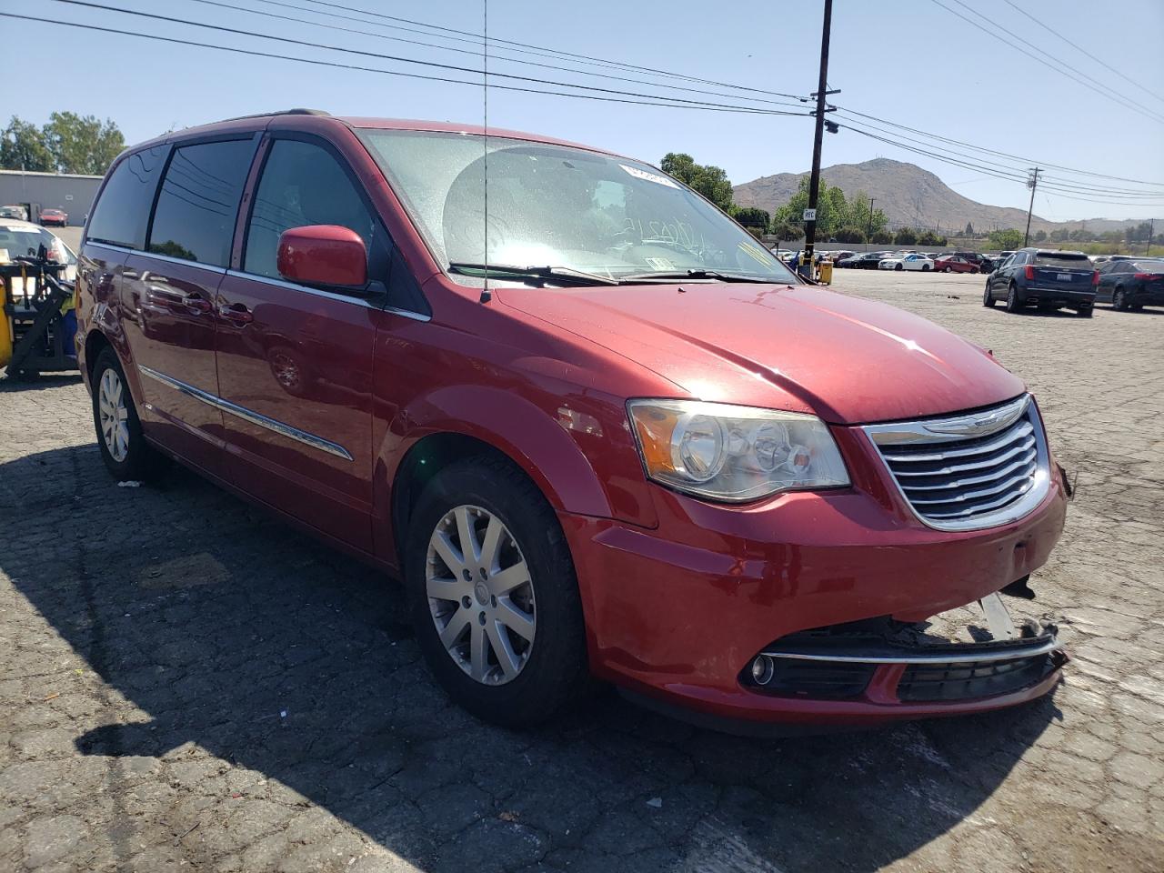 CHRYSLER TOWN & COU 2014 with VIN 2C4RC1BG7ER438672 - Photo from auction