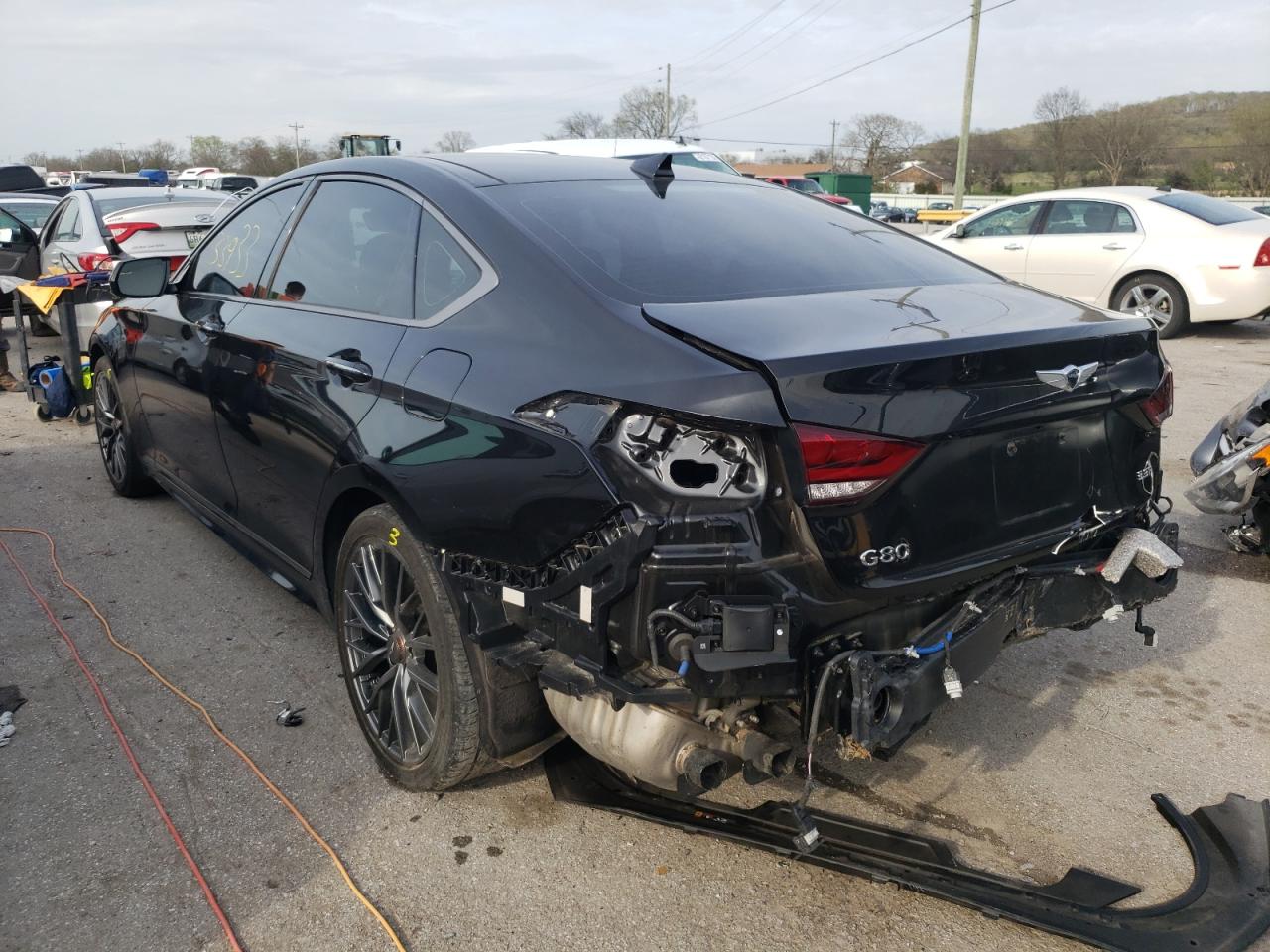 Photo 3 from auction – 2019 GENESIS G80 BASE with VIN KMTFN4JBXKU325965