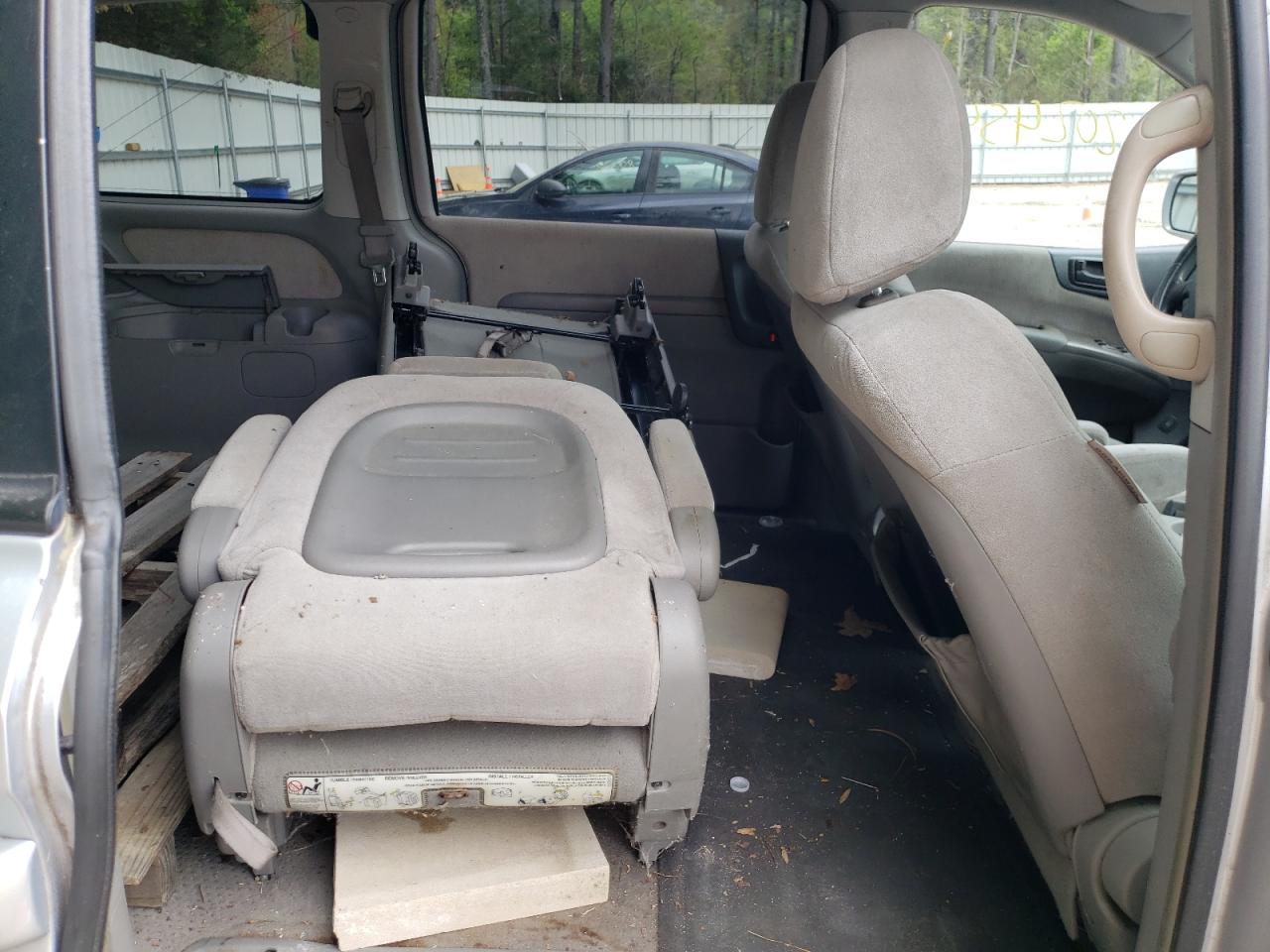 Photo 6 from auction – 2006 KIA SEDONA EX with VIN KNDMB233366080381