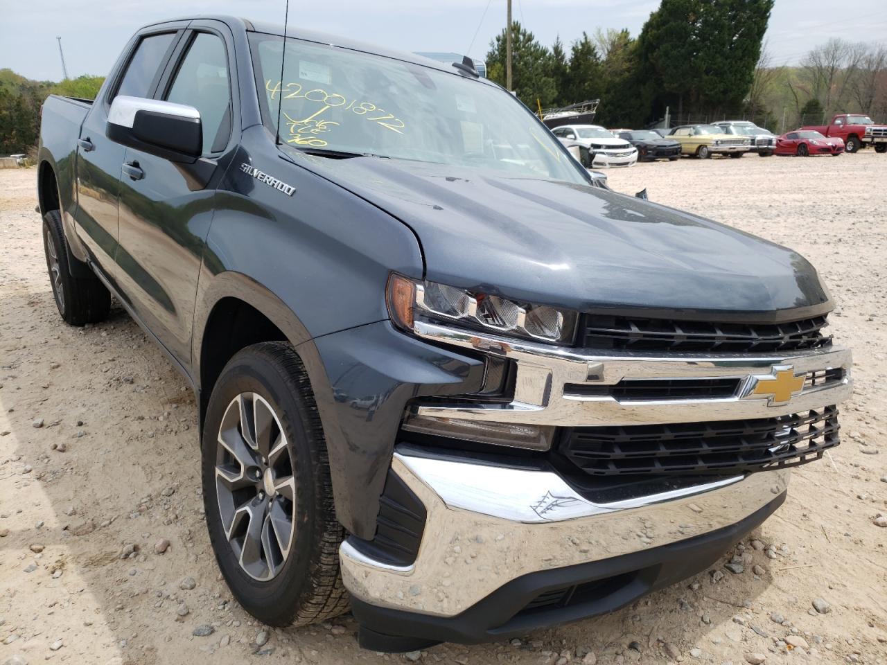 CHEVROLET SILVERADO 2020 with VIN 3GCPWCED0LG176184 - Photo from auction