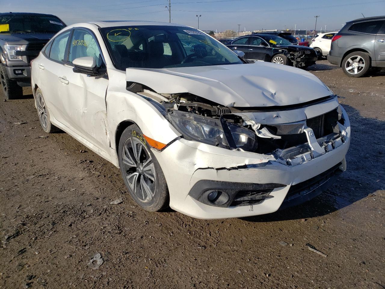 HONDA CIVIC EXL 2016 with VIN 19XFC1F76GE014336 - Photo from auction