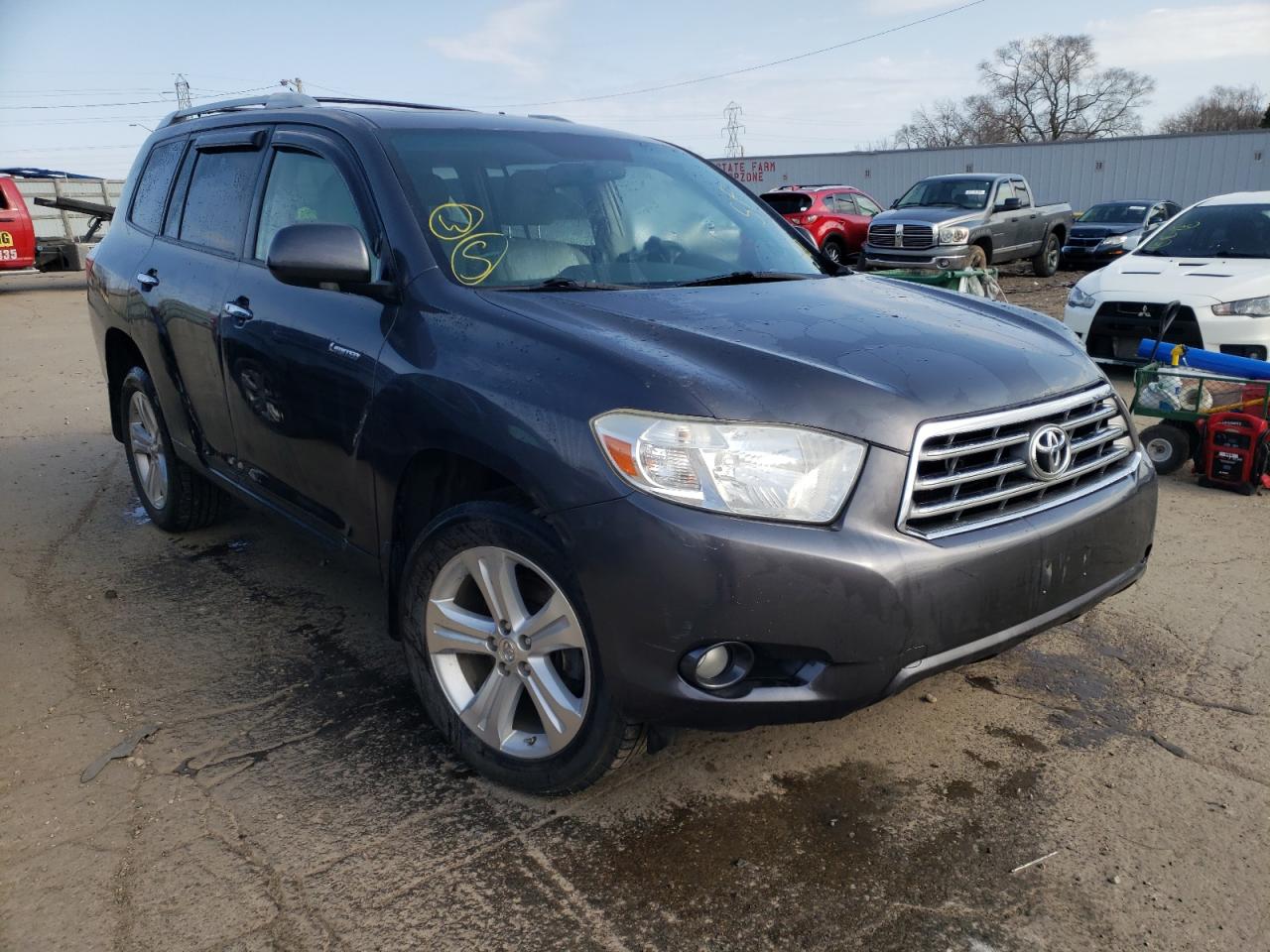 TOYOTA HIGHLANDER 2008 with VIN JTEES42A982073182 - Photo from auction