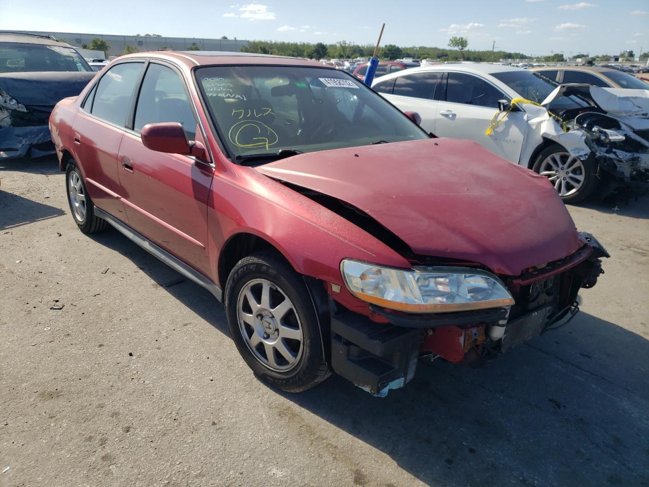 HONDA ACCORD SE 2002 with VIN JHMCG56712C024205 - Photo from auction