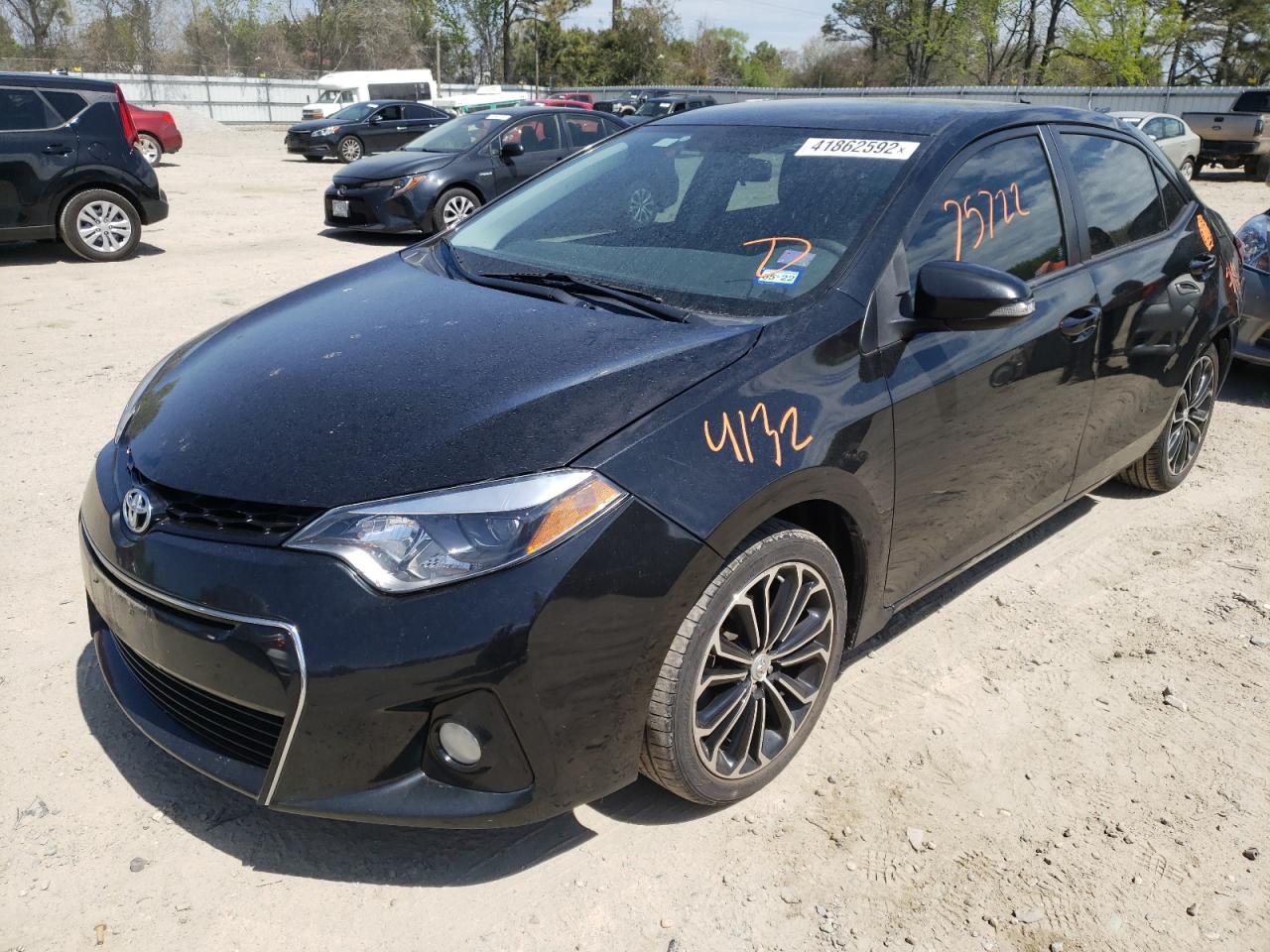 Photo 2 from auction – 2016 TOYOTA COROLLA with VIN 5YFBURHE5GP515464
