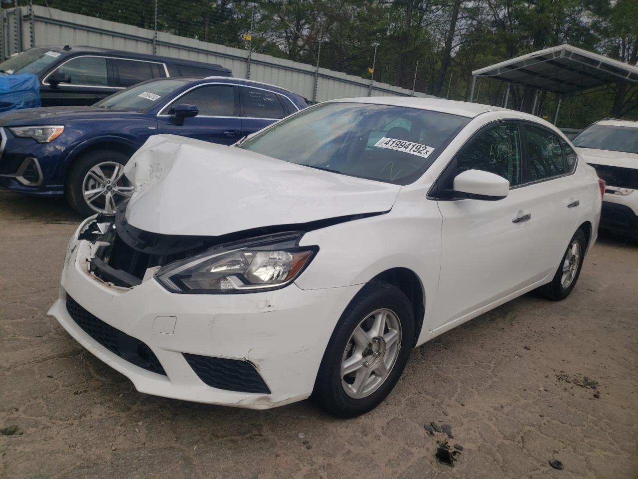 Photo 2 from auction – 2019 NISSAN SENTRA S with VIN 3N1AB7AP1KY378150