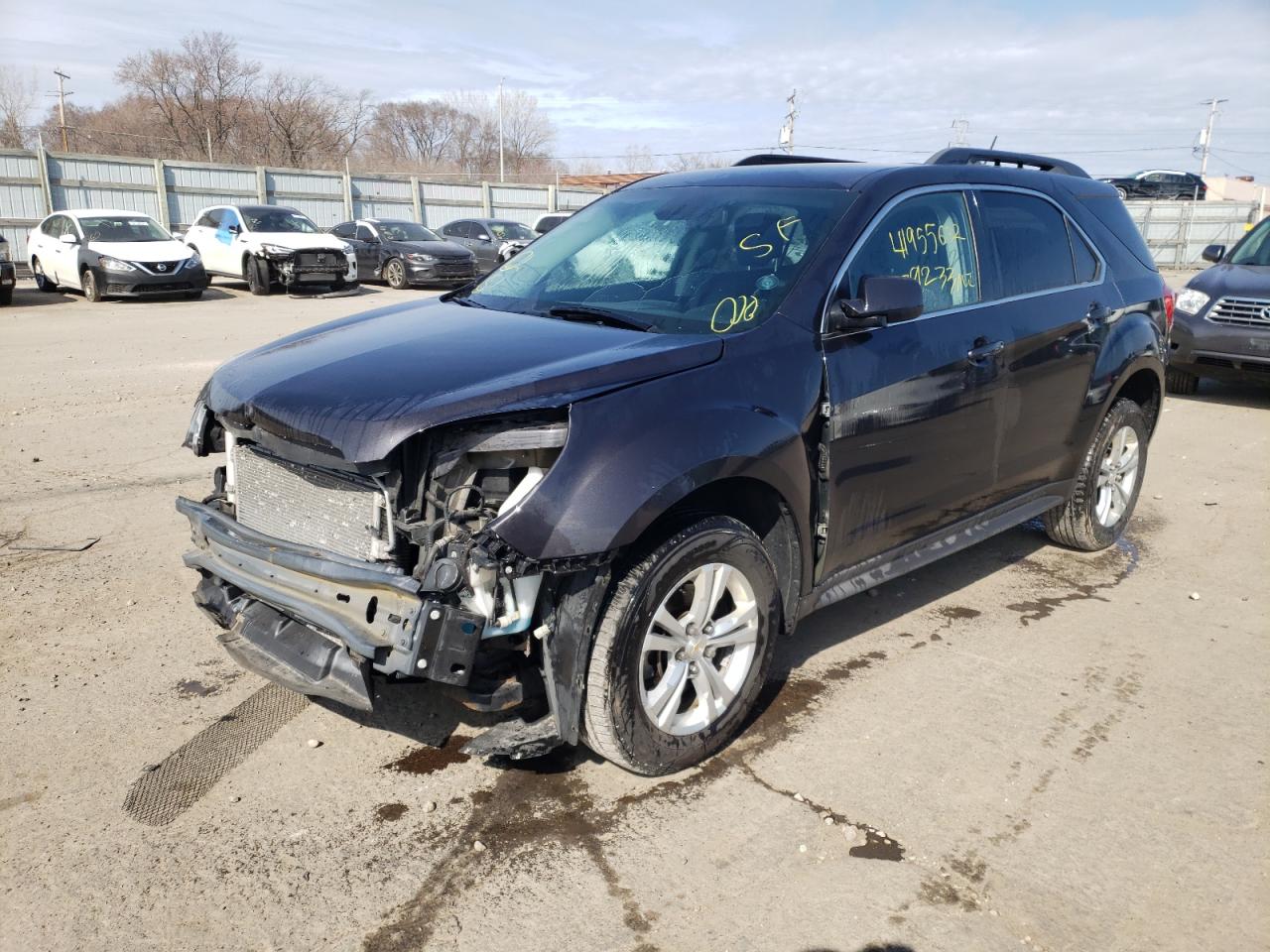 Photo 2 from auction – 2016 CHEVROLET EQUINOX LT with VIN 2GNALCEK3G6170658