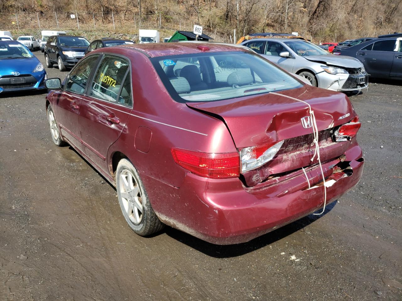 Photo 3 from auction – 2005 HONDA ACCORD EX with VIN 1HGCM66565A044398