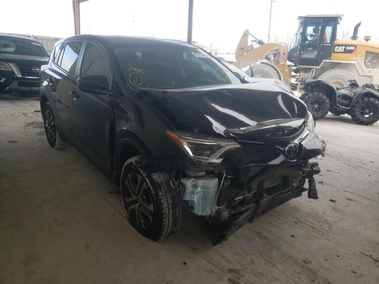 TOYOTA RAV4 LE 2018 with VIN 2T3ZFREV7JW438462 - Photo from auction