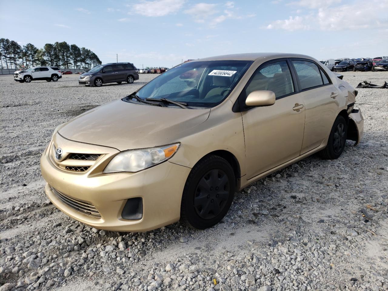 Photo 2 from auction – 2011 TOYOTA COROLLA BA with VIN 2T1BU4EE2BC664835
