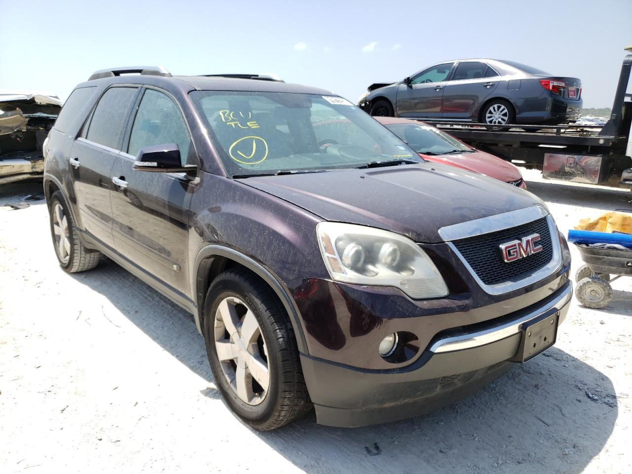 GMC ACADIA SLT 2009 with VIN 1GKER33D69J125723 - Photo from auction