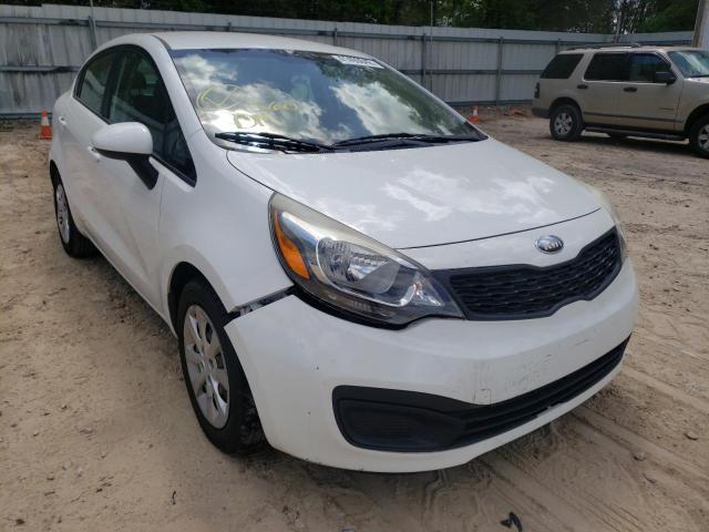 KIA RIO LX 2013 with VIN KNADM4A34D6238021 - Photo from auction