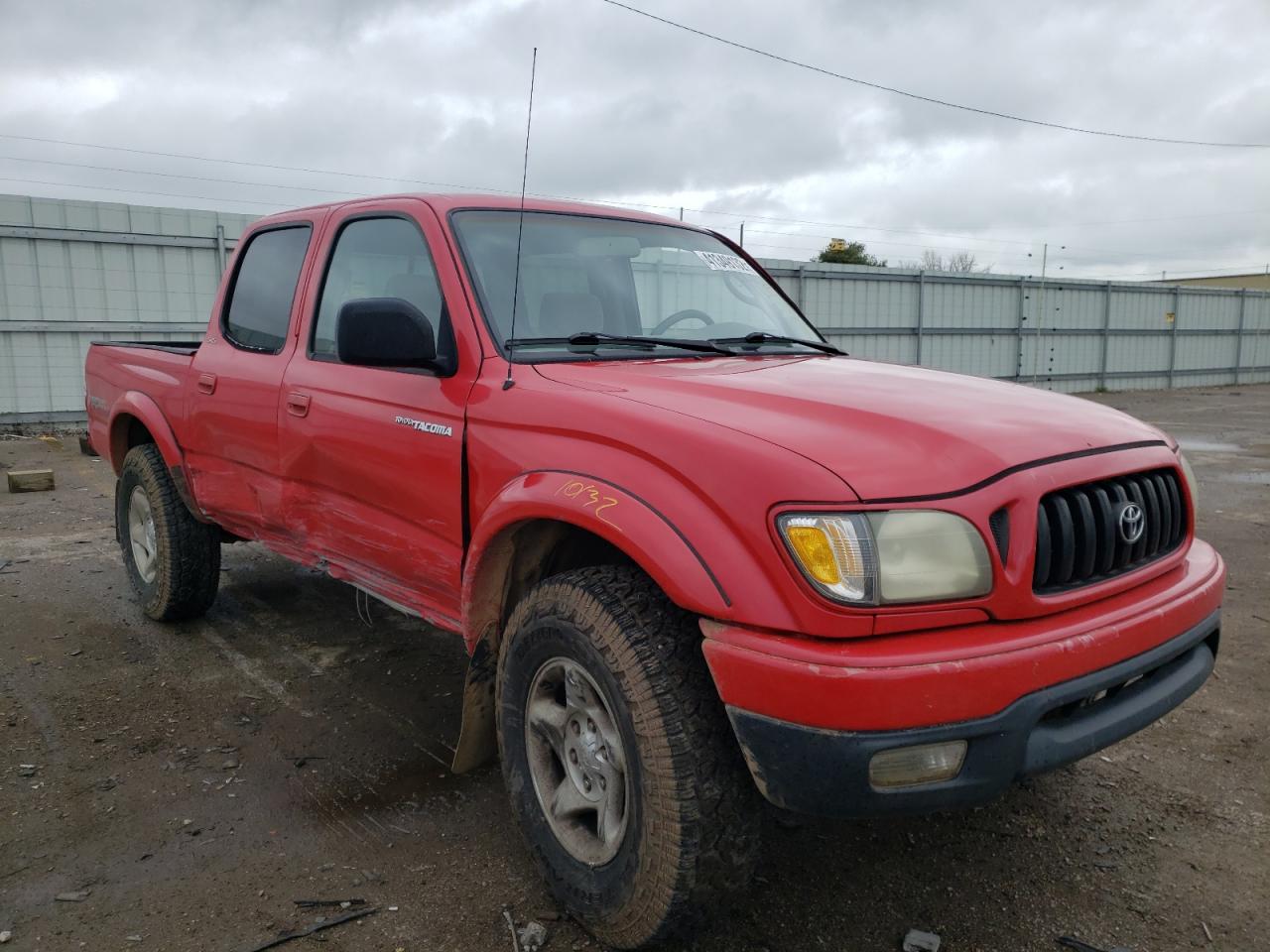 TOYOTA TACOMA 2002 with VIN 5TEHN72N02Z099587 - Photo from auction