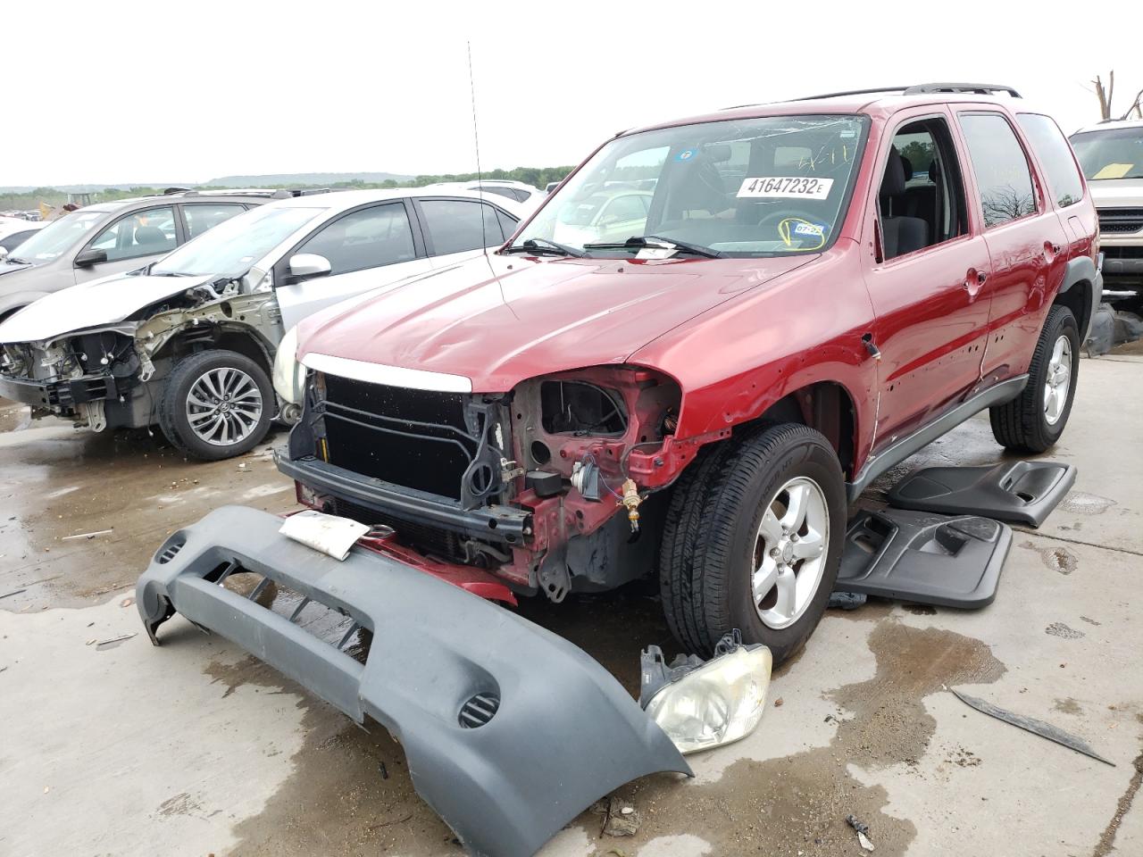 Photo 2 from auction – 2006 MAZDA TRIBUTE I with VIN 4F2YZ92Z56KM05387