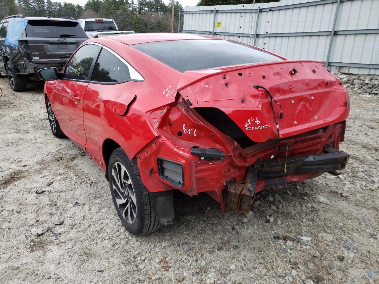 Photo 3 from auction – 2016 HONDA CIVIC LX with VIN 2HGFC4B05GH305989