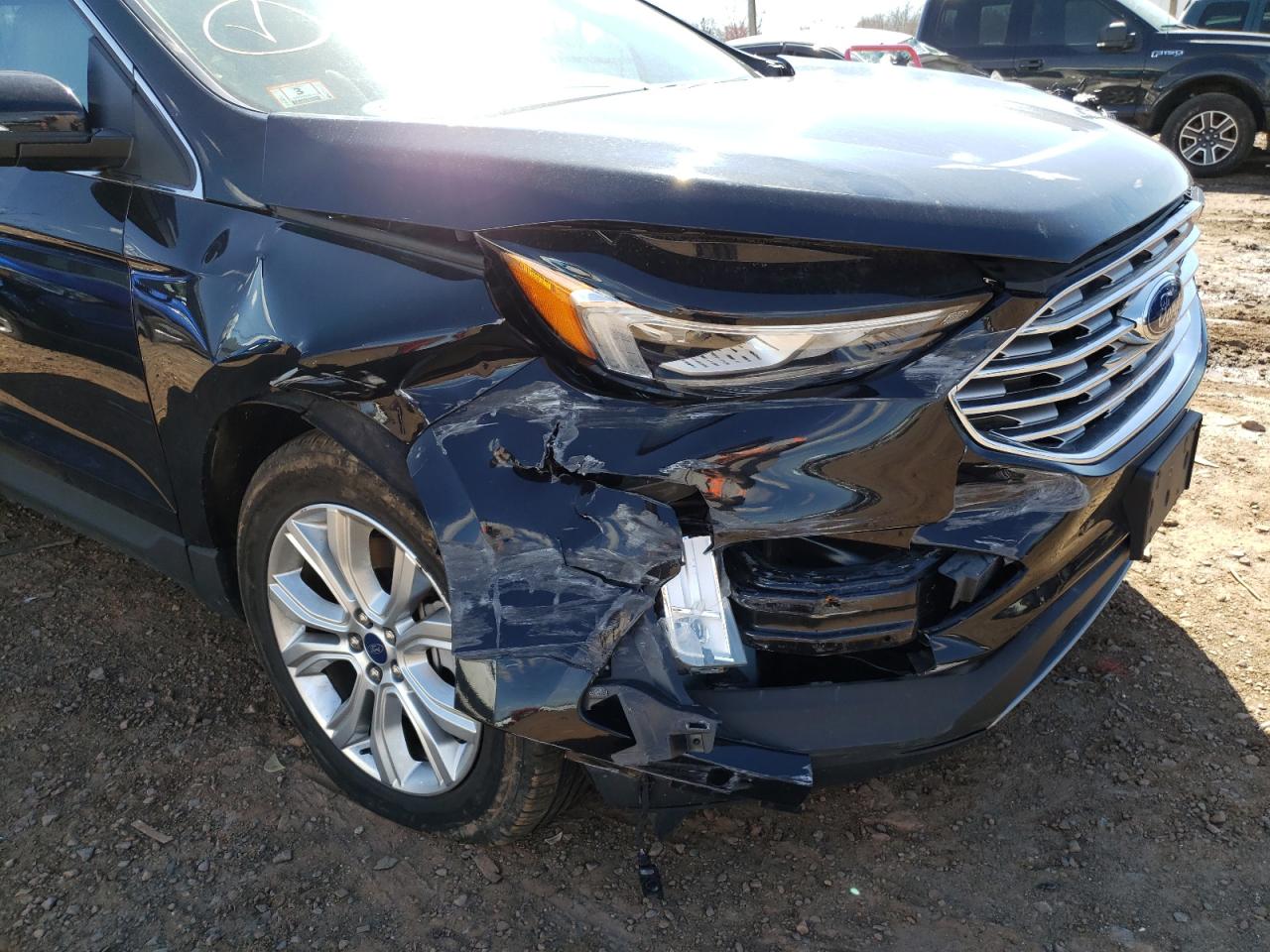 Photo 9 from auction – 2021 FORD EDGE TITAN with VIN 2FMPK4K92MBA20861