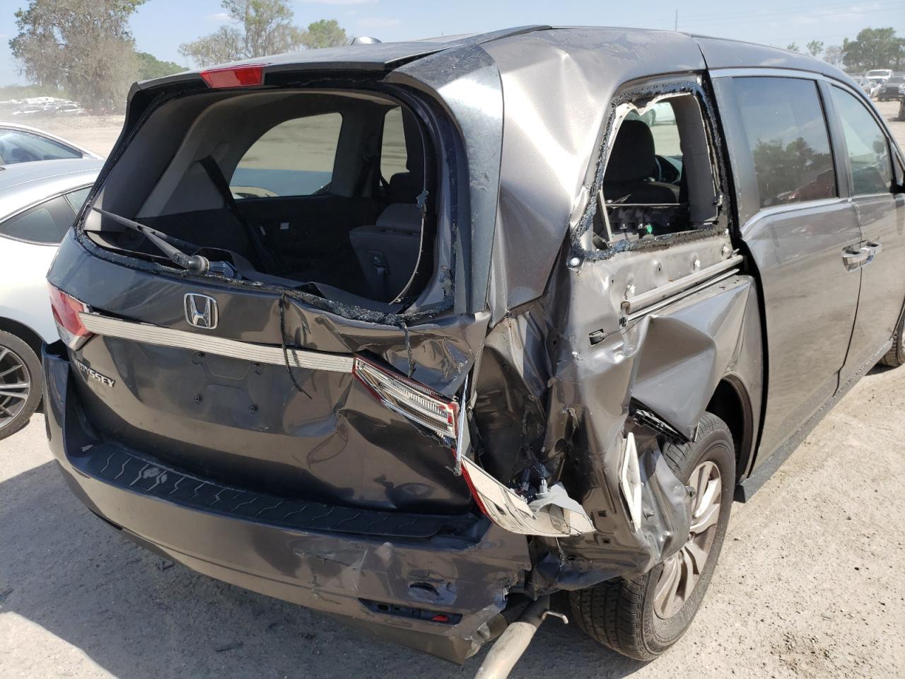 Photo 9 from auction – 2014 HONDA ODYSSEY EX with VIN 5FNRL5H69EB121395
