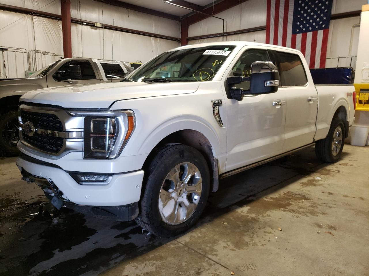 Photo 2 from auction – 2021 FORD F150 SUPER with VIN 1FTFW1E87MFB54897