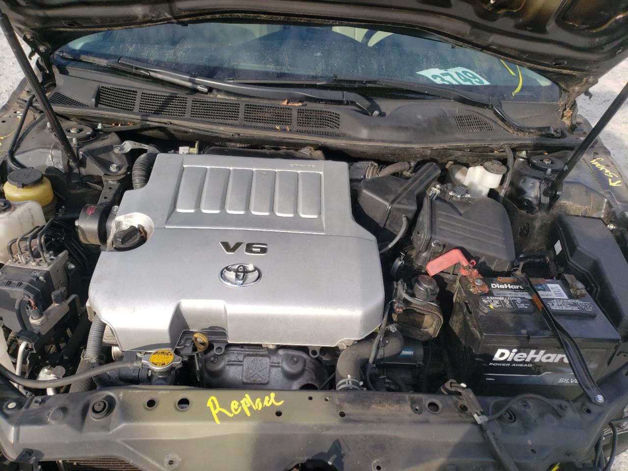 Photo 7 from auction – 2011 TOYOTA AVALON BAS with VIN 4T1BK3DB9BU432366