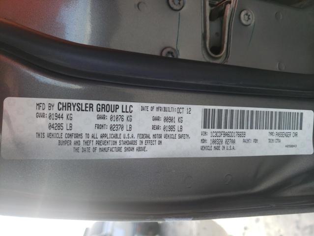 Photo 10 from auction – 2013 DODGE DART SXT with VIN 1C3CDFBA6DD176659