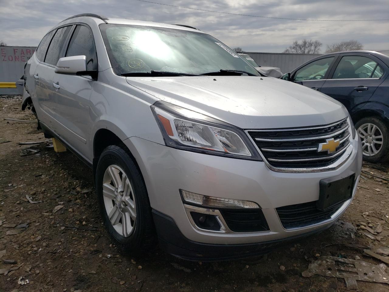 CHEVROLET TRAVERSE L 2014 with VIN 1GNKVGKD8EJ346292 - Photo from auction