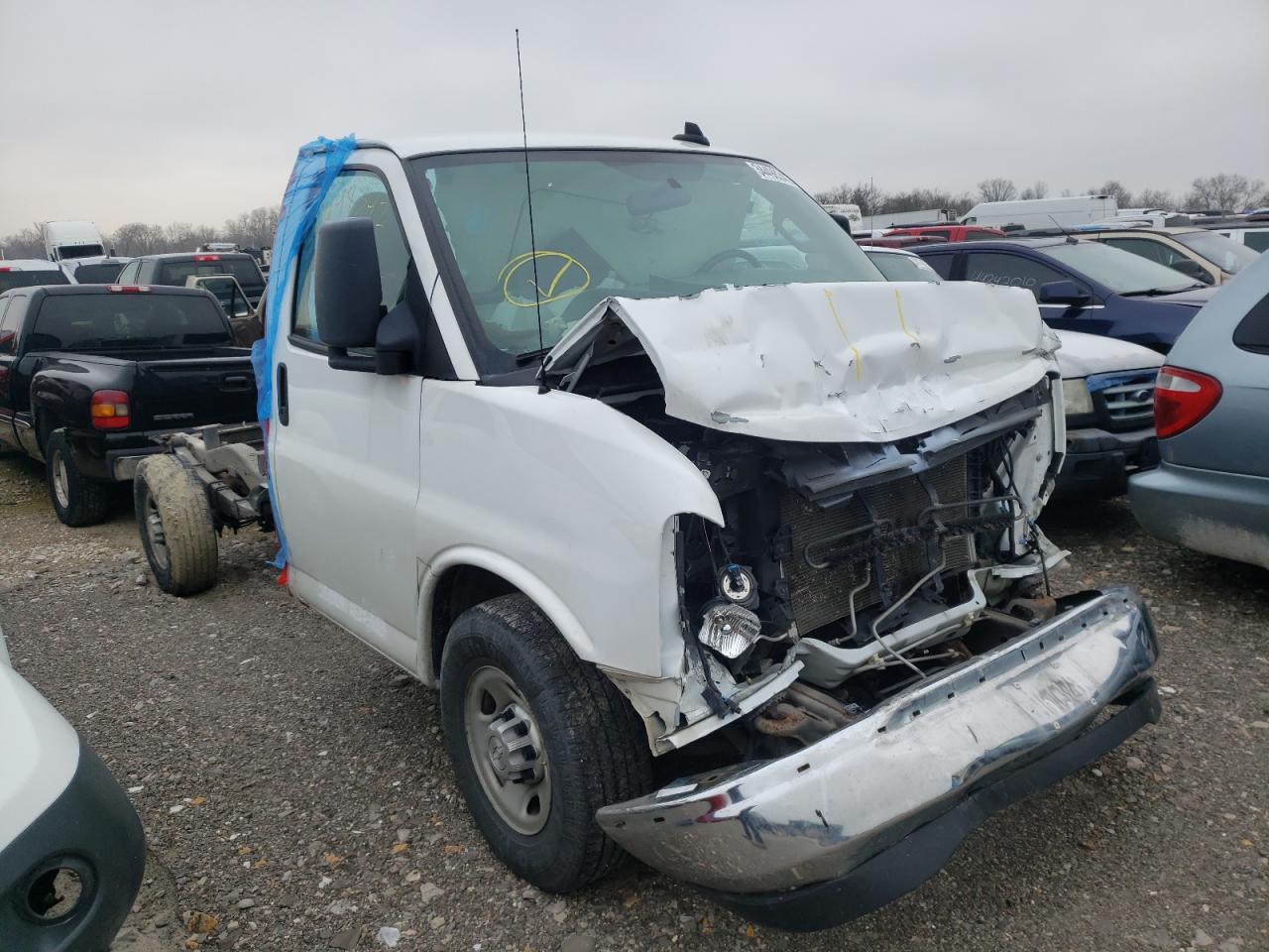 CHEVROLET EXPRESS G3 2017 with VIN 1GB0GRFG8H1220954 - Photo from auction