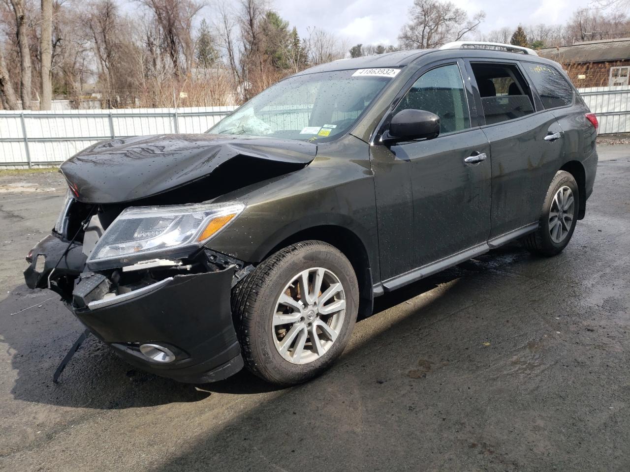 Photo 2 from auction – 2016 NISSAN PATHFINDER with VIN 5N1AR2MM0GC644492
