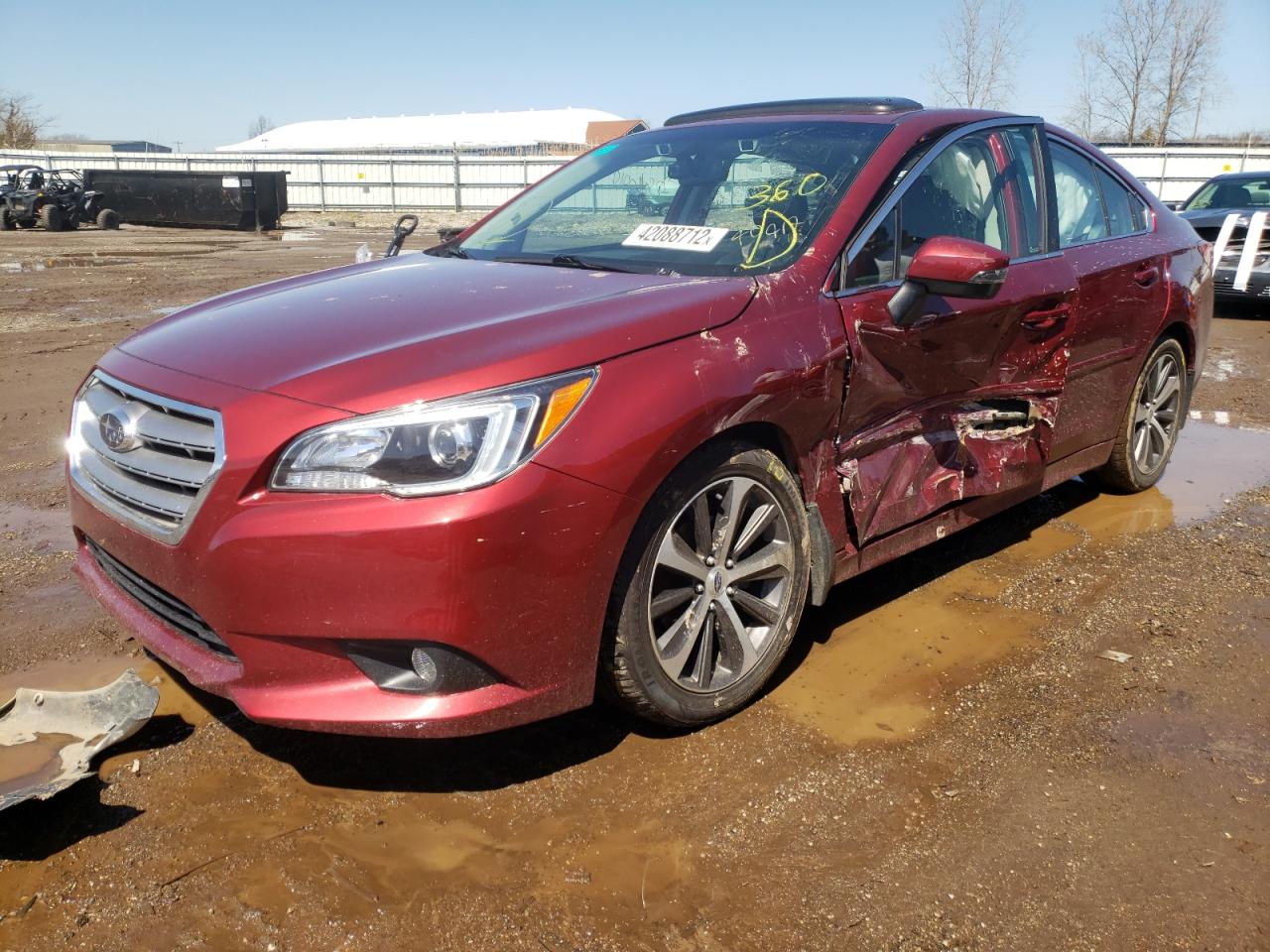Photo 2 from auction – 2017 SUBARU LEGACY 2.5 with VIN 4S3BNAN65H3047144