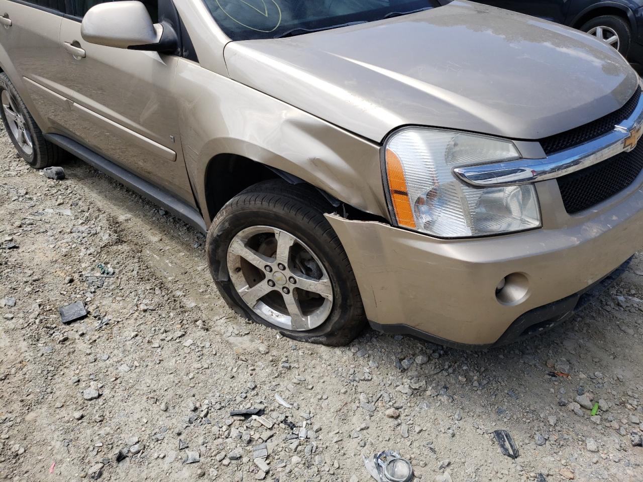 Photo 9 from auction – 2007 CHEVROLET EQUINOX LT with VIN 2CNDL63F676046019