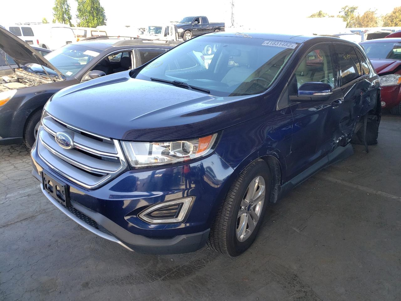 Photo 2 from auction – 2016 FORD EDGE SEL with VIN 2FMPK3J97GBB73395