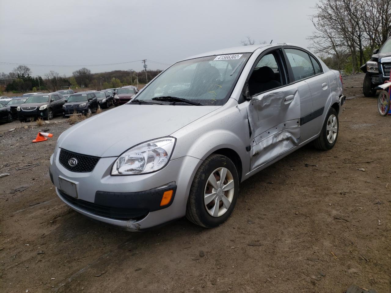 Photo 2 from auction – 2006 KIA RIO with VIN KNADE123666140038