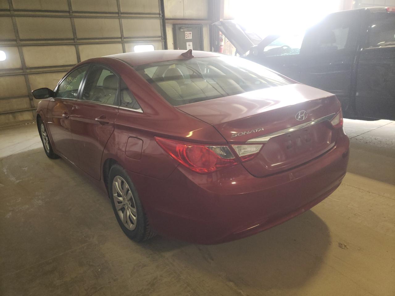Photo 3 from auction – 2011 HYUNDAI SONATA GLS with VIN 5NPEB4AC2BH077099