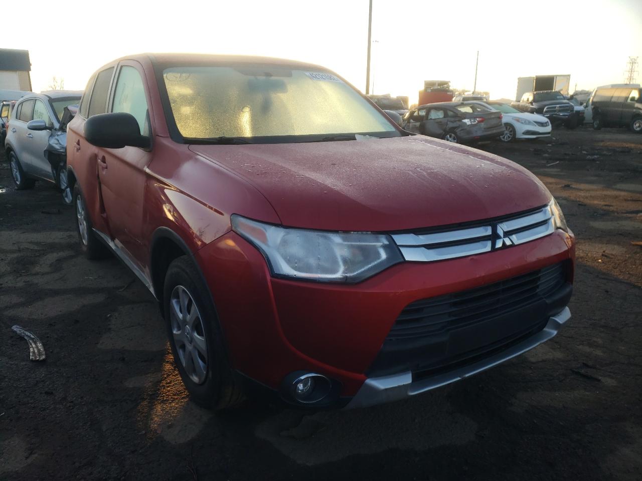 MITSUBISHI OUTLANDER 2015 with VIN JA4AD2A35FZ002659 - Photo from auction