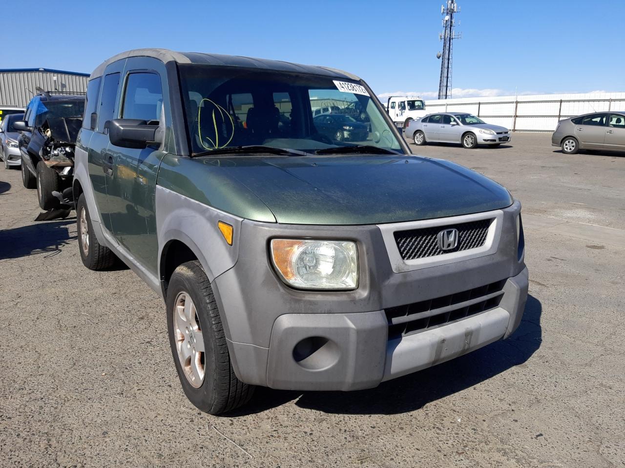 HONDA ELEMENT EX 2003 with VIN 5J6YH18543L004289 - Photo from auction