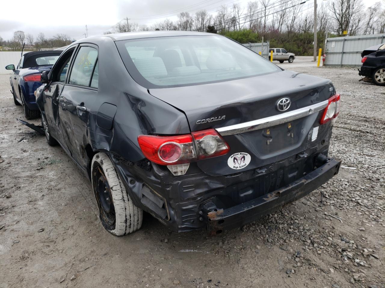 Photo 3 from auction – 2012 TOYOTA COROLLA BA with VIN 2T1BU4EE4CC801615