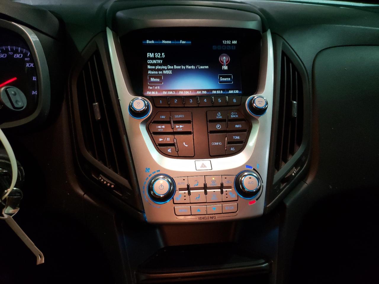 Photo 9 from auction – 2016 CHEVROLET EQUINOX LT with VIN 2GNFLFEK5G6345998